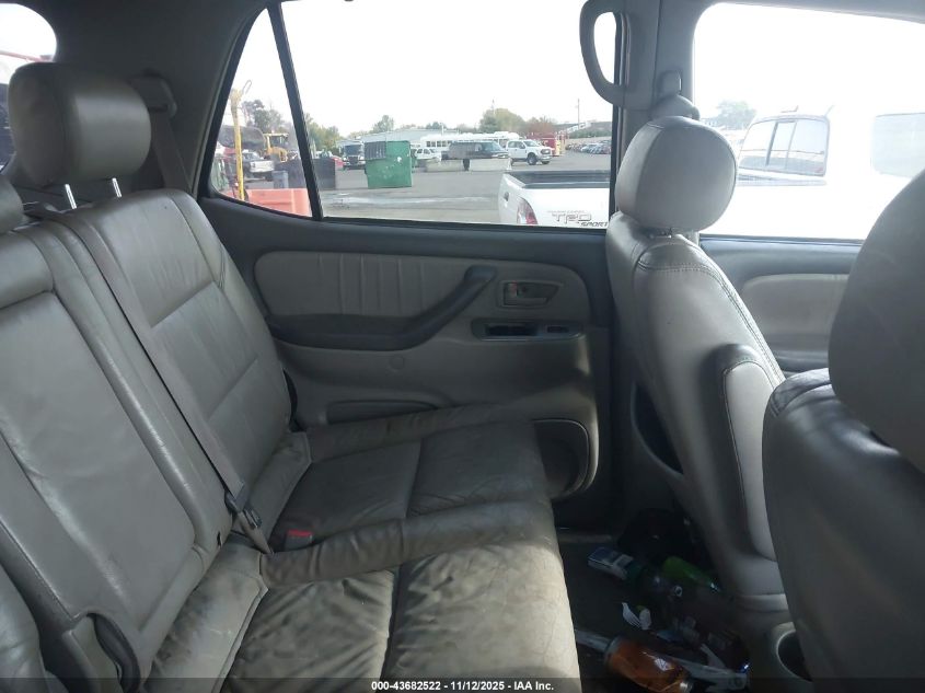 2002 Toyota Sequoia Limited V8 VIN: 5TDBT48A82S093936 Lot: 43682522