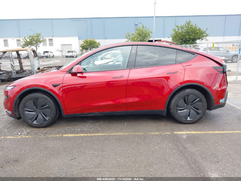 2026 Tesla Model Y Long Range Dual Motor All-Wheel Drive/Long Range Launch Series VIN: 7SAYGDEE9TF349208 Lot: 43682525