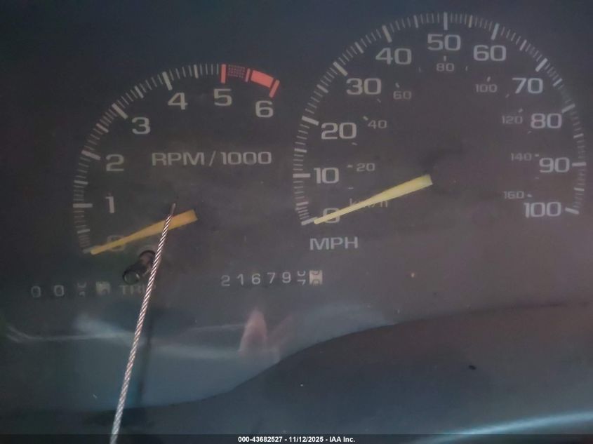 1997 Chevrolet C1500 Fleetside VIN: 1GCEC19WXVE246851 Lot: 43682527