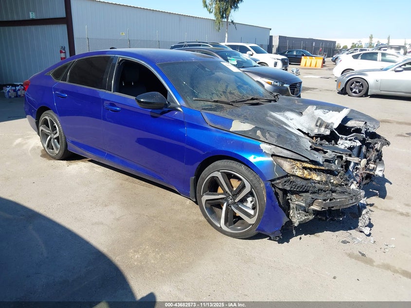 2022 HONDA ACCORD SPORT - 1HGCV1F39NA090161