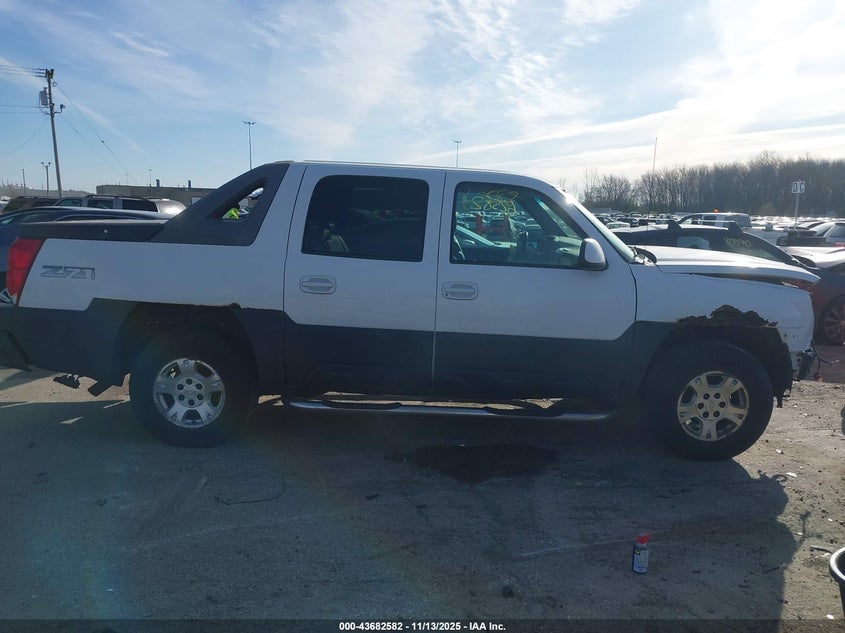 2003 Chevrolet Avalanche 1500 VIN: 3GNEK13T13G145017 Lot: 43682582