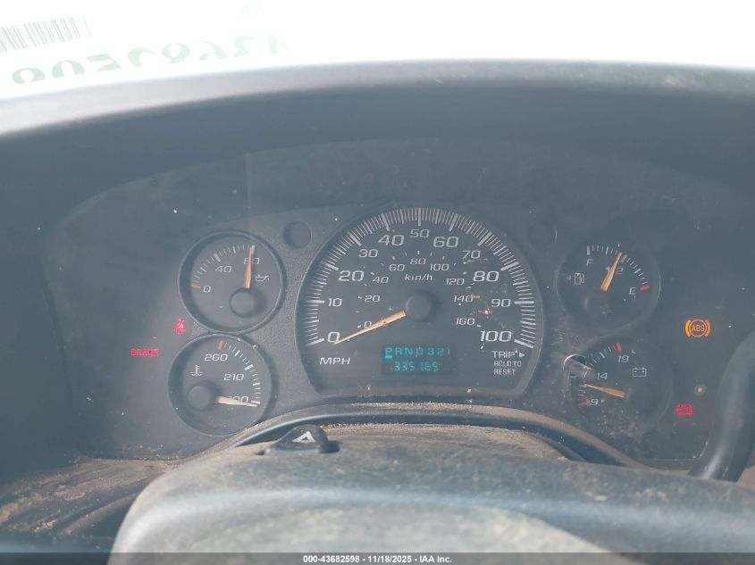 2006 Chevrolet Express Work Van VIN: 1GCGG25V461230234 Lot: 43682598