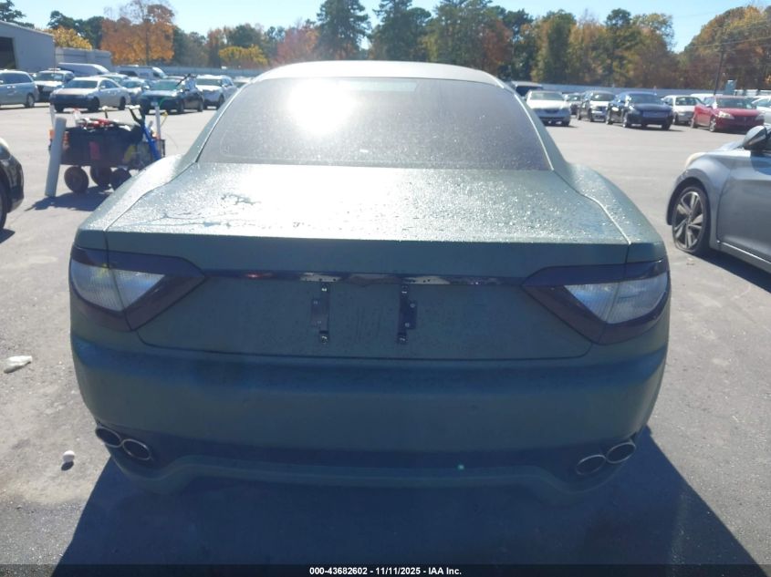 2009 Maserati Granturismo VIN: ZAMGJ45A390044247 Lot: 43682602