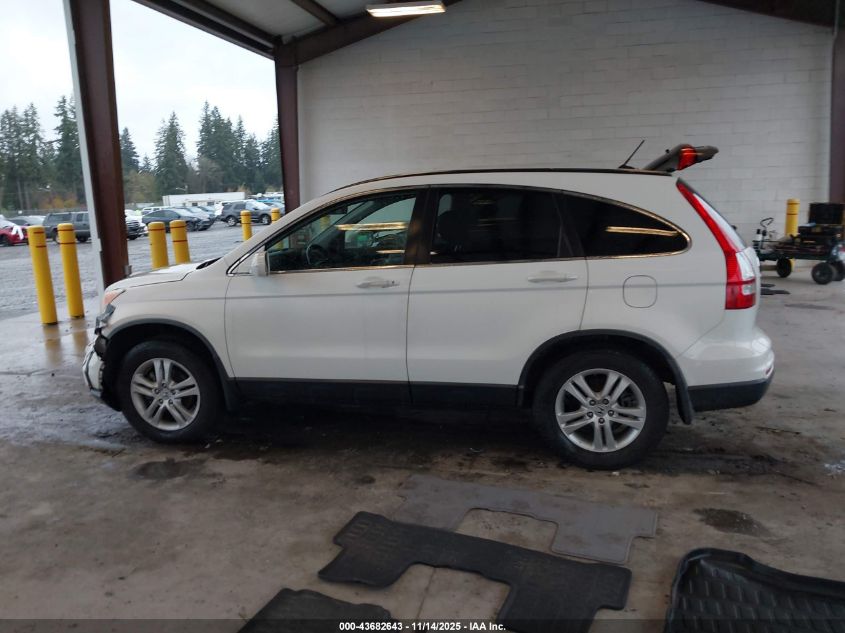 2010 Honda Cr-V Ex-L VIN: JHLRE4H76AC015574 Lot: 43682643