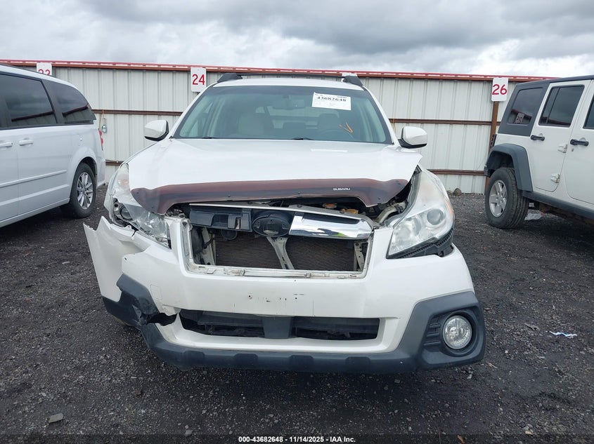 2014 SUBARU OUTBACK 2.5I PREMIUM 4S4BRBCCXE1233686