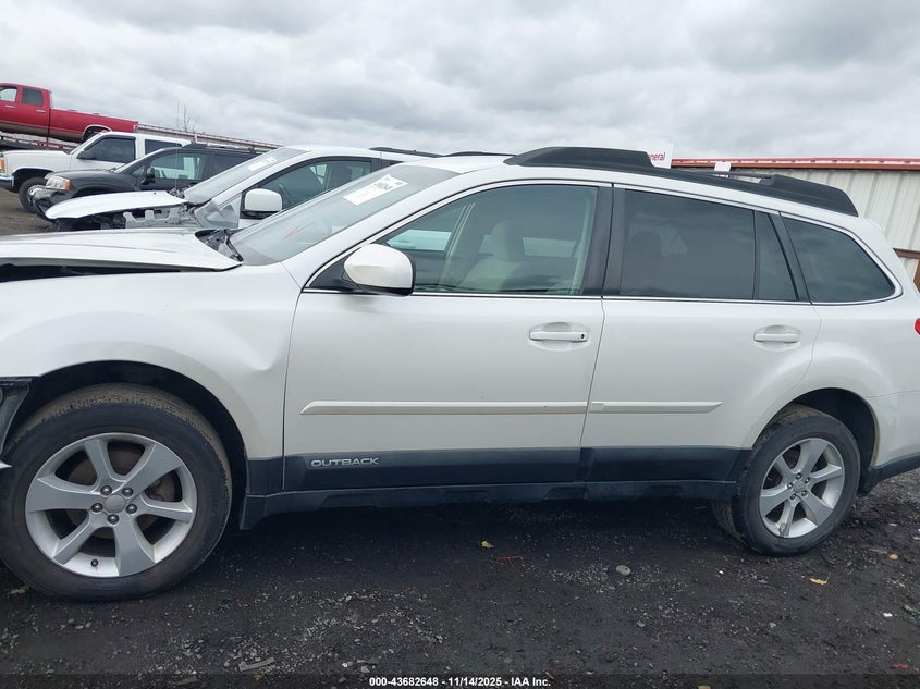 2014 SUBARU OUTBACK 2.5I PREMIUM 4S4BRBCCXE1233686
