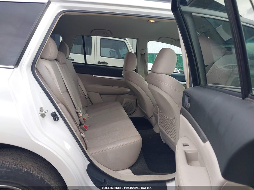 2014 SUBARU OUTBACK 2.5I PREMIUM 4S4BRBCCXE1233686