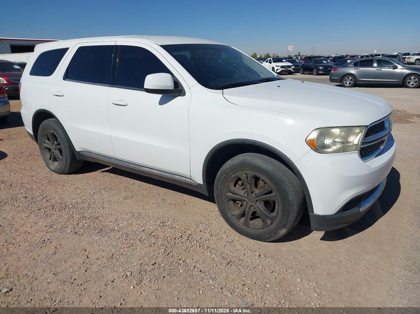 2013 DODGE DURANGO SXT - 1C4RDHAG2DC512062