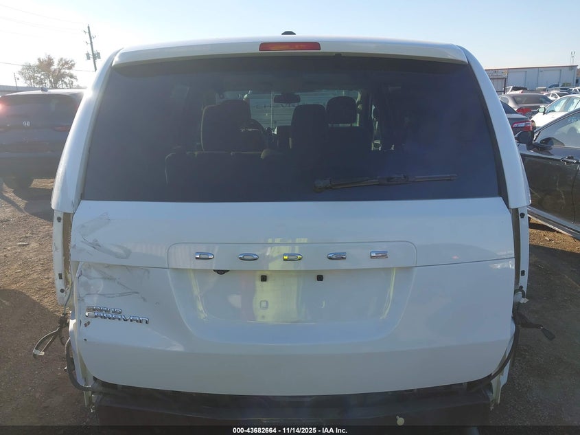 2019 Dodge Grand Caravan Se VIN: 2C4RDGBG9KR807625 Lot: 43682664