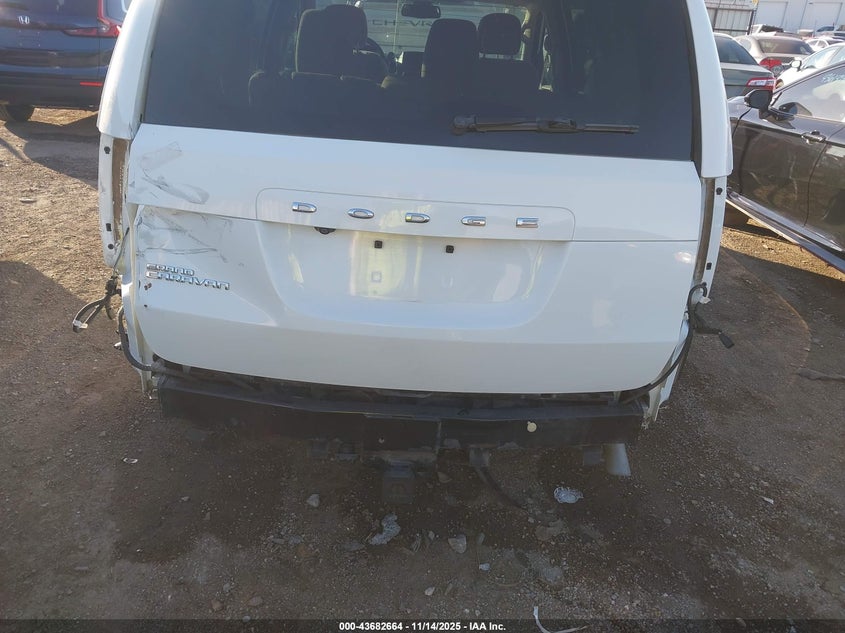 2019 Dodge Grand Caravan Se VIN: 2C4RDGBG9KR807625 Lot: 43682664
