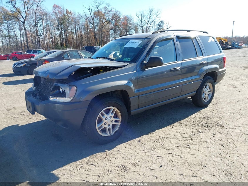 1J4GW48S84C392119 2004 JEEP GRAND CHEROKEE photo no. 2