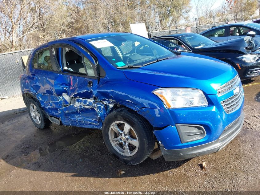 2016 CHEVROLET TRAX 1LS - KL7CJNSB6GB714877