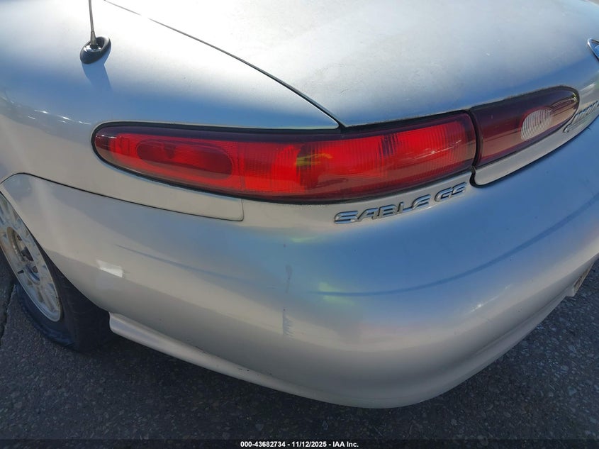 1996 Mercury Sable Gs VIN: 1MELM50UXTG631625 Lot: 43682734