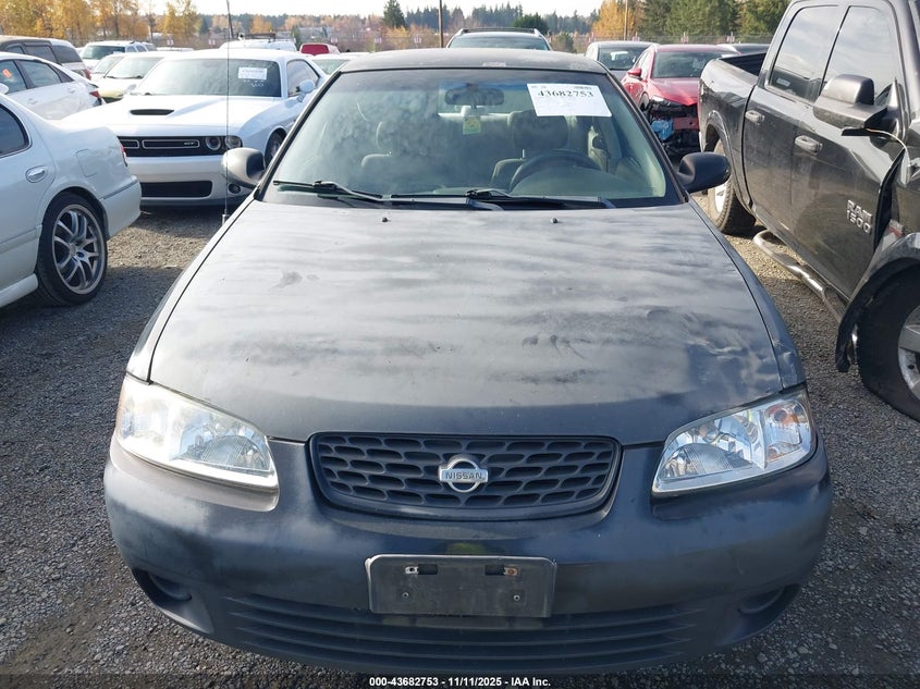 2002 Nissan Sentra Xe VIN: 3N1CB51D22L611694 Lot: 43682753