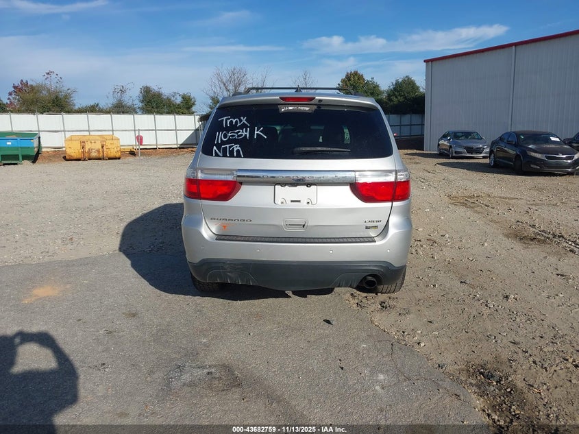 2012 Dodge Durango Crew VIN: 1C4RDHDG9CC110534 Lot: 43682759