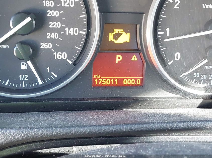 2008 BMW 328I VIN: WBAVA33538P141950 Lot: 43682760