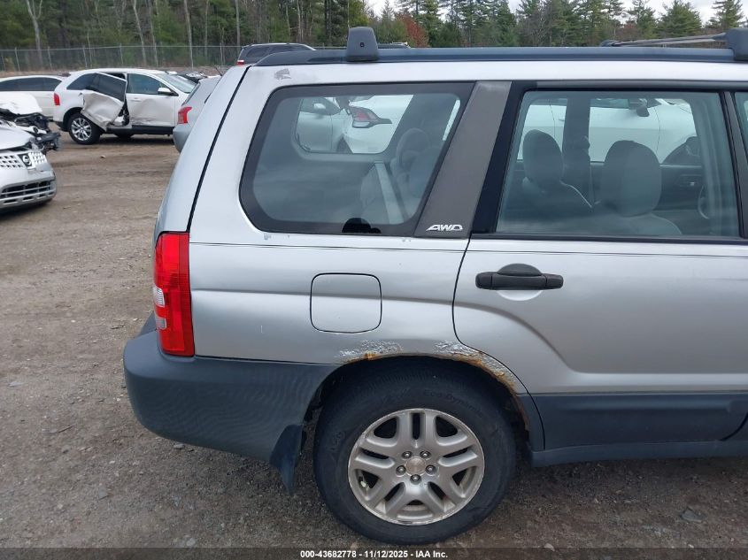 2003 Subaru Forester X VIN: JF1SG63623H751412 Lot: 43682778