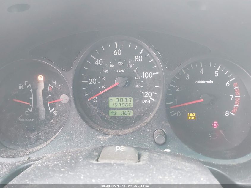 2003 Subaru Forester X VIN: JF1SG63623H751412 Lot: 43682778