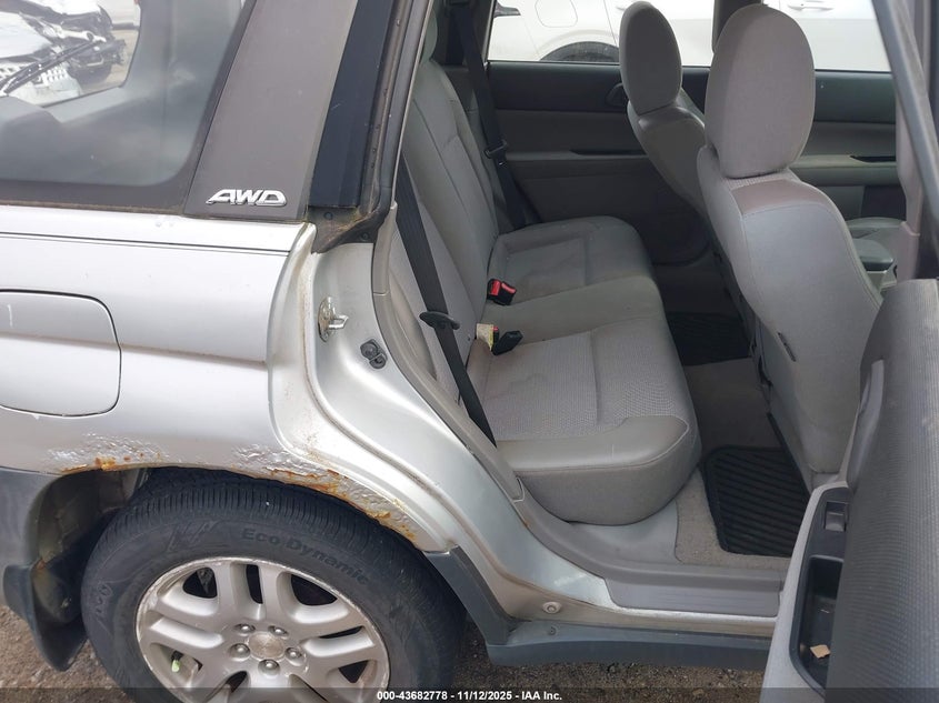 2003 Subaru Forester X VIN: JF1SG63623H751412 Lot: 43682778