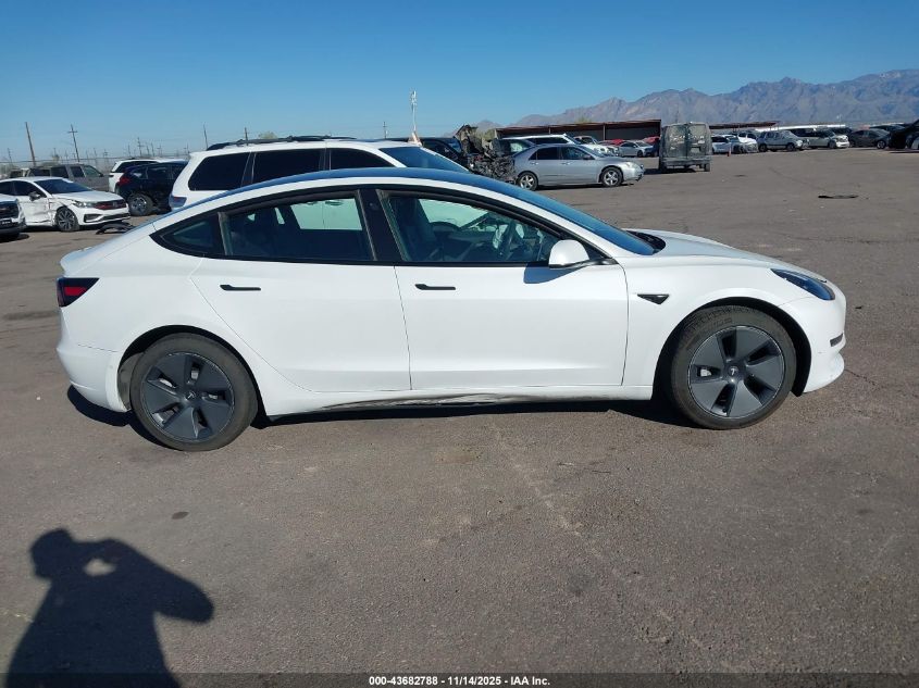 2021 Tesla Model 3 Long Range Dual Motor All-Wheel Drive VIN: 5YJ3E1EB9MF085877 Lot: 43682788