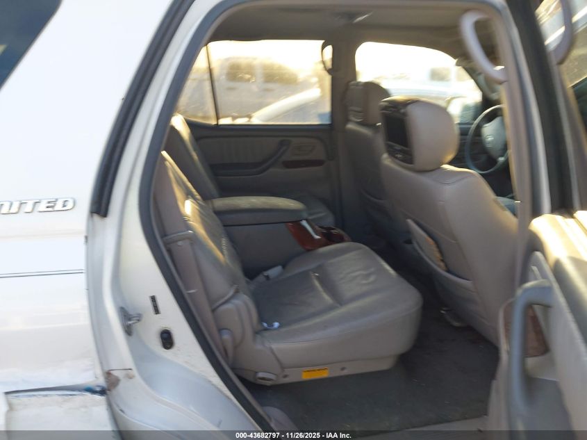 2006 Toyota Sequoia Limited V8 VIN: 5TDZT38A06S267125 Lot: 43682797