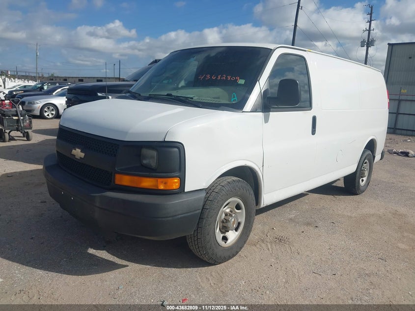 Vin: 1gcwgfba8d1139260, lot: 44178089, chevrolet express 2500 work van 20132
