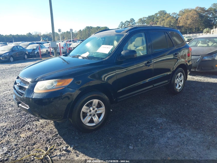 5NMSG13D19H297740 2009 HYUNDAI SANTA FE photo no. 2