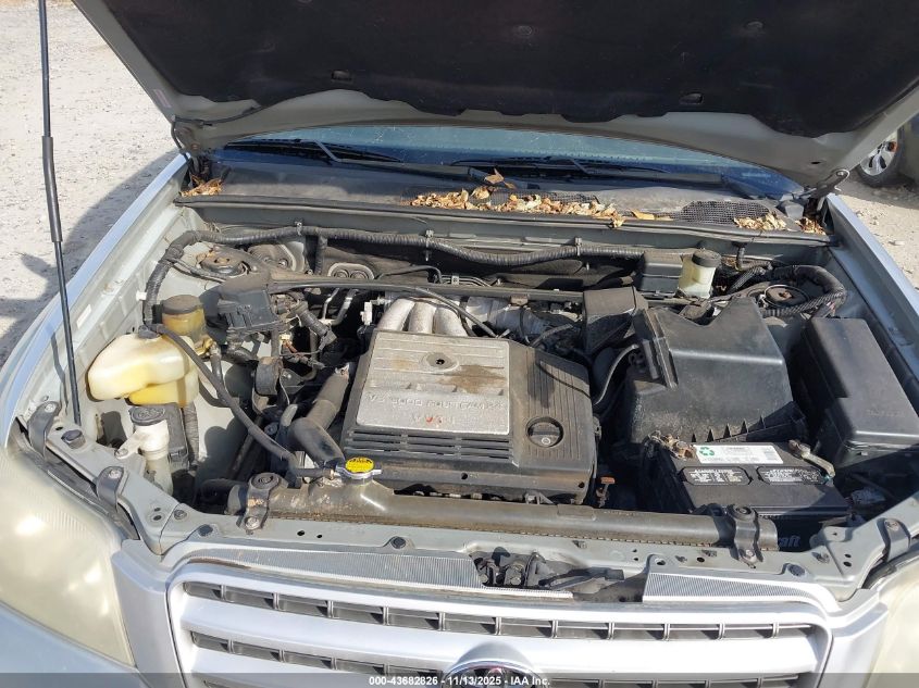 2002 Toyota Highlander Limited V6/V6 VIN: JTEGF21AX20057000 Lot: 43682826