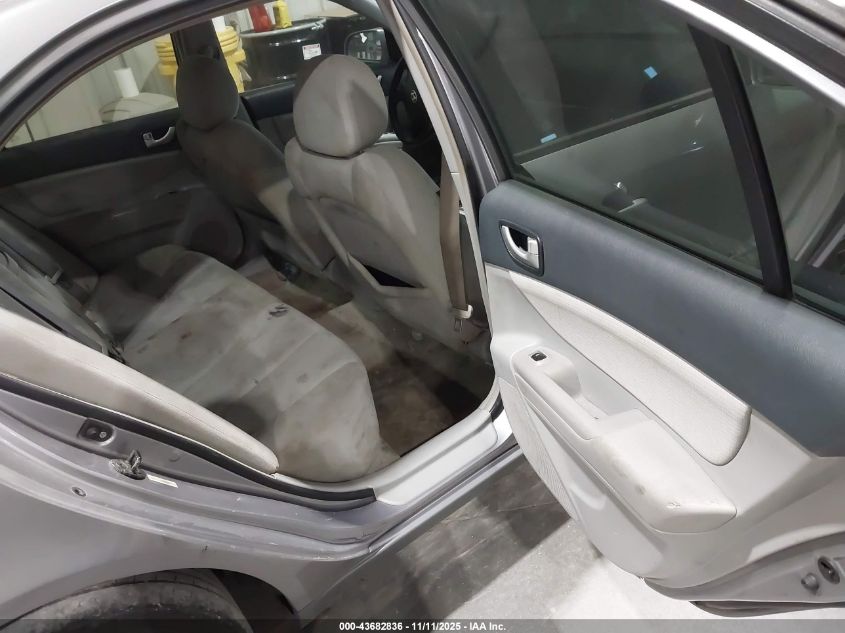 2008 Hyundai Sonata Gls VIN: 5NPET46C38H383193 Lot: 43682836