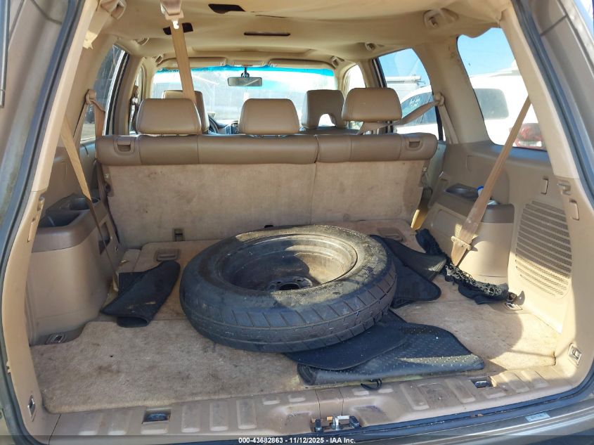 2006 Honda Pilot Ex-L VIN: 5FNYF285X6B044031 Lot: 43682863