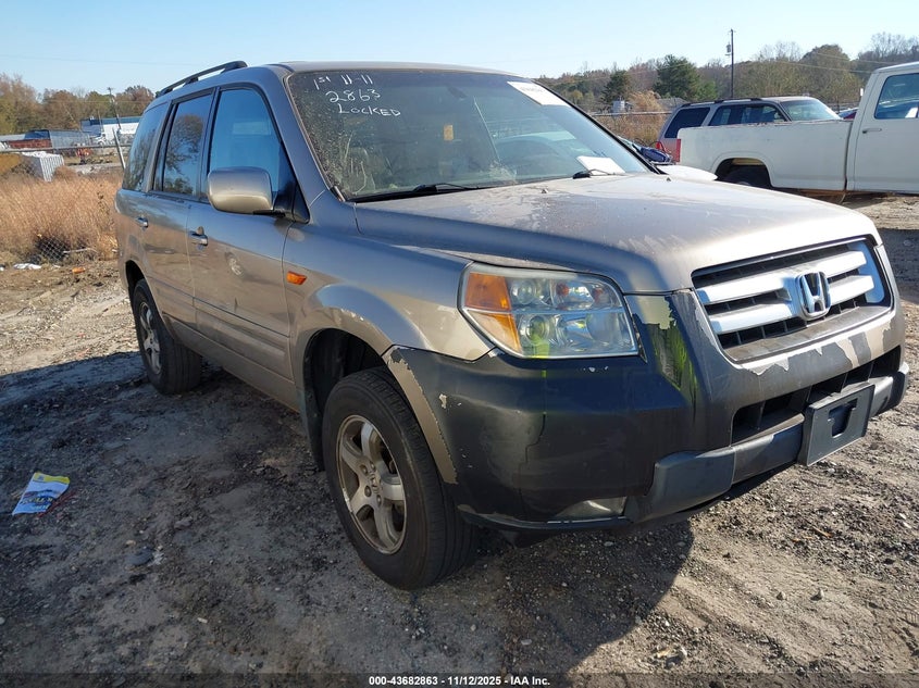 5FNYF285X6B044031 2006 Honda Pilot Ex-L auction photo 1