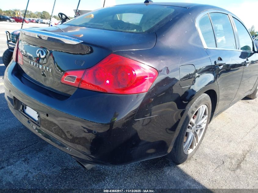 2012 Infiniti G37 Journey VIN: JN1CV6AP4CM624266 Lot: 43682917