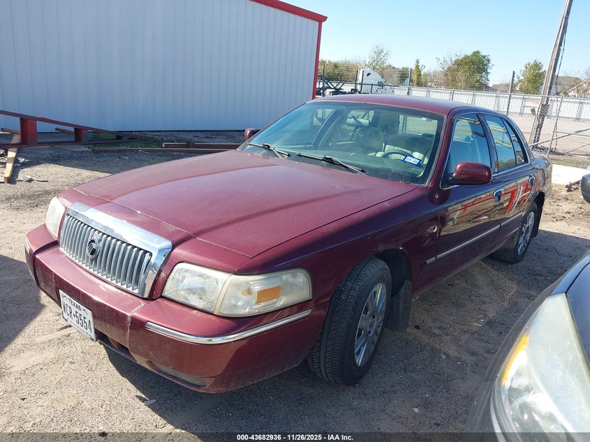 2MEFM74V47X633821 2007 MERCURY GRAND MARQUIS photo no. 2
