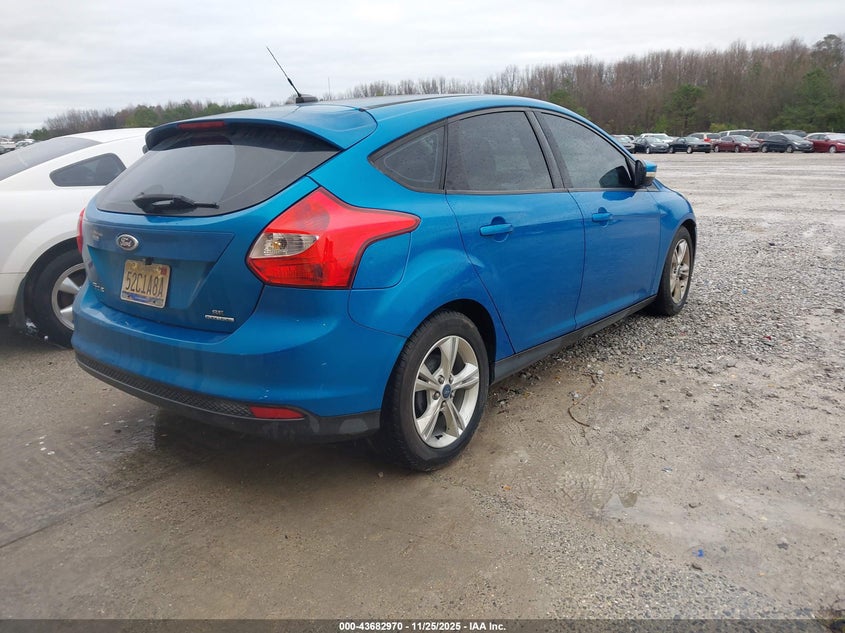 Vin: 1fadp3k22dl108370, lot: 44178263, ford focus se 20134