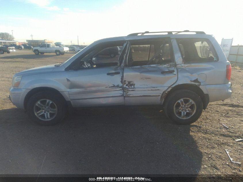 2003 Honda Pilot Ex-L VIN: 2HKYF18743H513431 Lot: 43683010