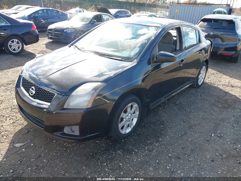 3N1AB6AP5CL732678 2012 NISSAN SENTRA photo no. 2