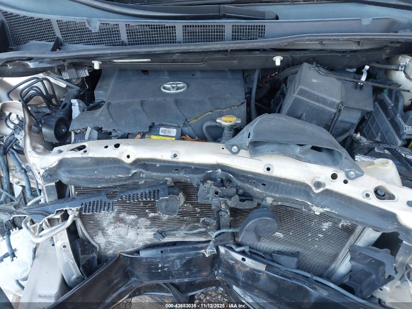 2011 Toyota Sienna Le V6 VIN: 5TDKK3DCXBS131672 Lot: 43683035