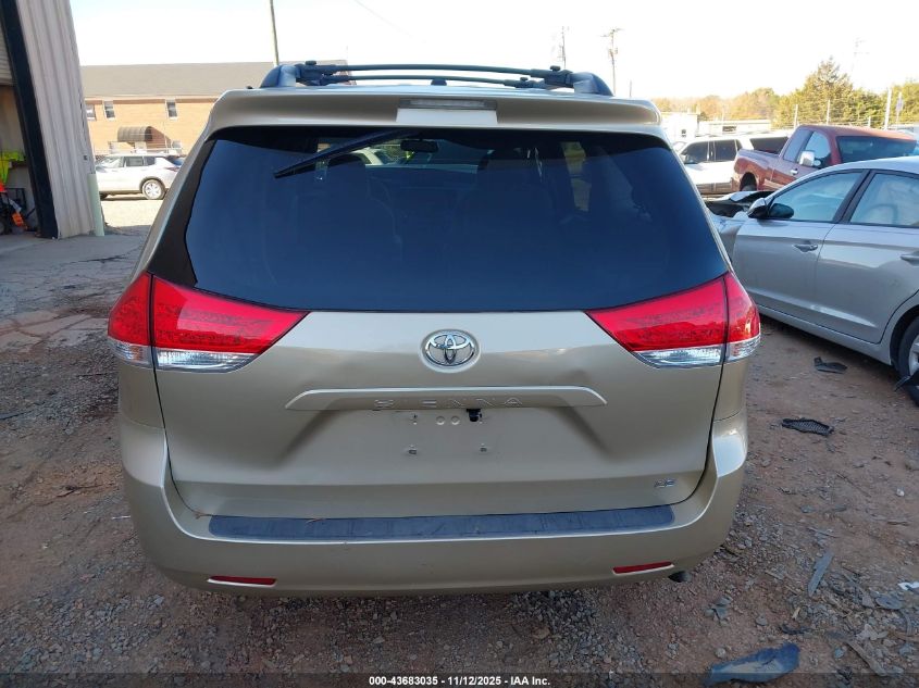2011 Toyota Sienna Le V6 VIN: 5TDKK3DCXBS131672 Lot: 43683035