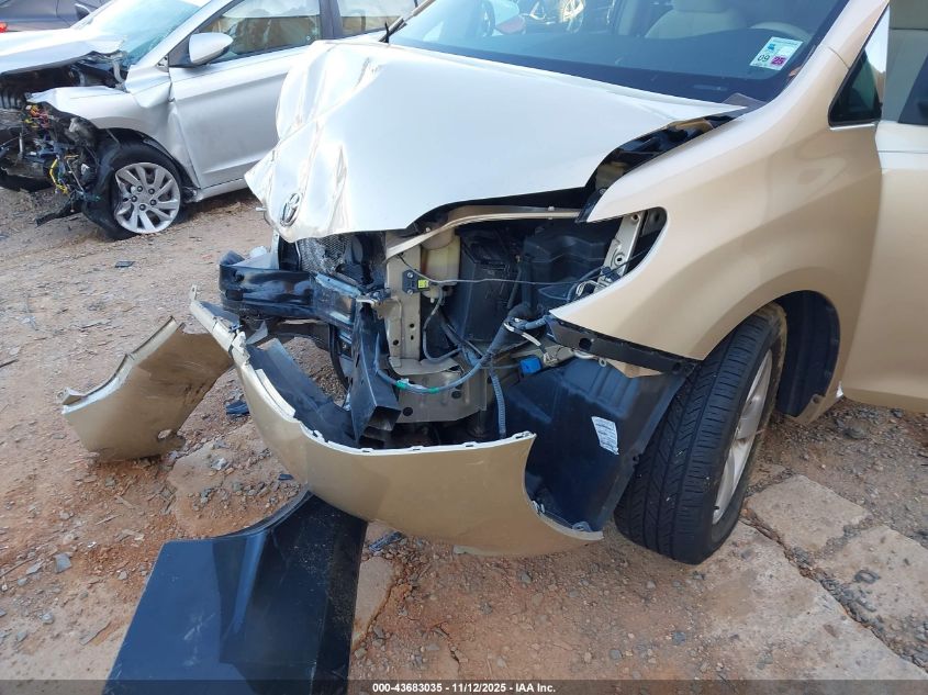 2011 Toyota Sienna Le V6 VIN: 5TDKK3DCXBS131672 Lot: 43683035