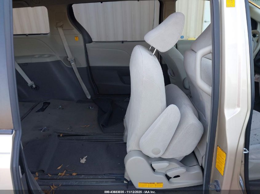 2011 Toyota Sienna Le V6 VIN: 5TDKK3DCXBS131672 Lot: 43683035