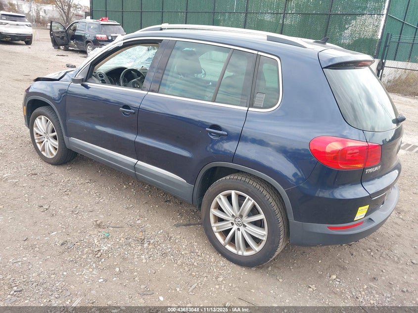 WVGBV3AXXEW502280 2014 VOLKSWAGEN TIGUAN photo no. 3