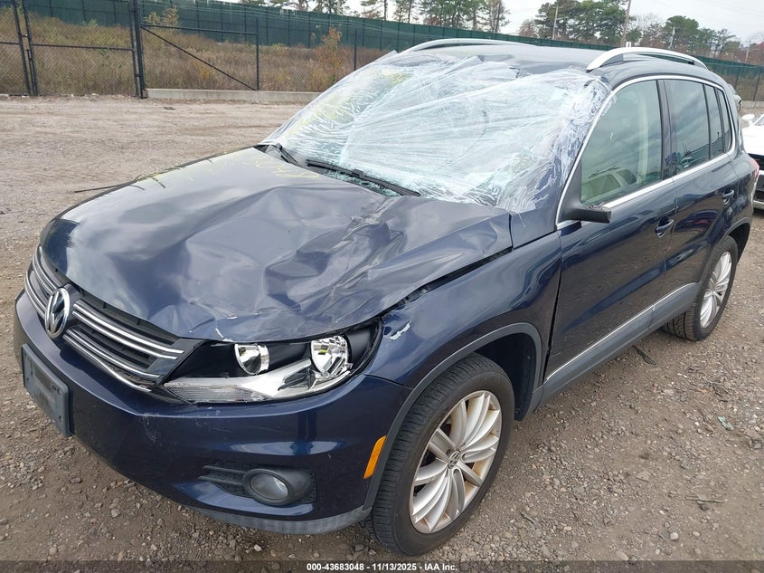 WVGBV3AXXEW502280 2014 VOLKSWAGEN TIGUAN photo no. 6