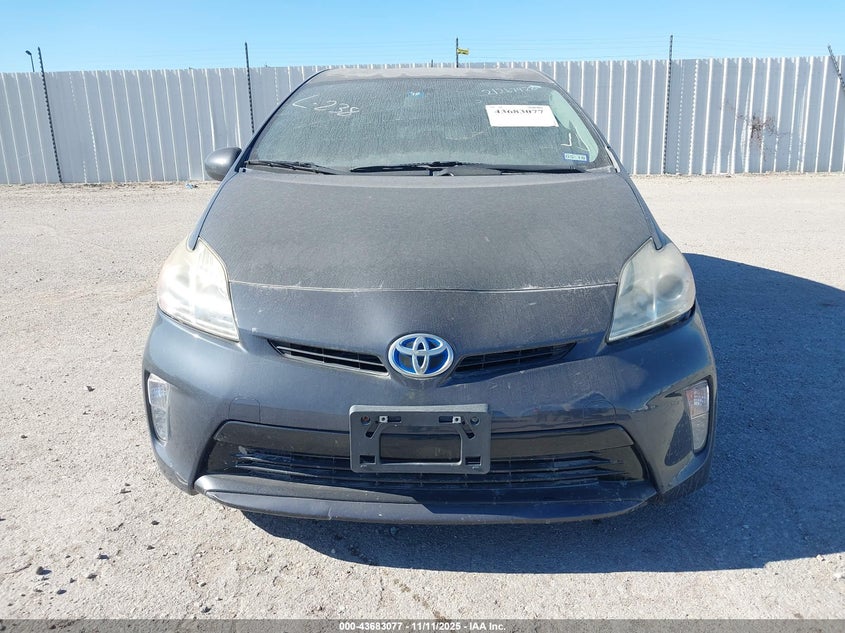 2014 TOYOTA PRIUS FOUR JTDKN3DU9E0375756