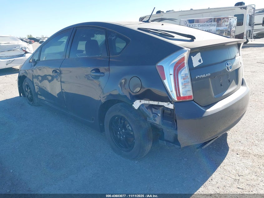 2014 TOYOTA PRIUS FOUR JTDKN3DU9E0375756