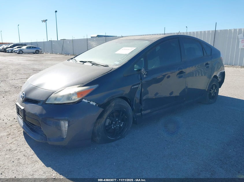 2014 TOYOTA PRIUS FOUR JTDKN3DU9E0375756