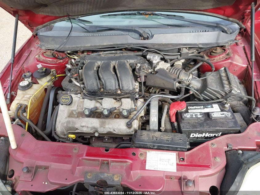 2005 Mercury Sable Ls VIN: 1MEFM55S25A612500 Lot: 43683084