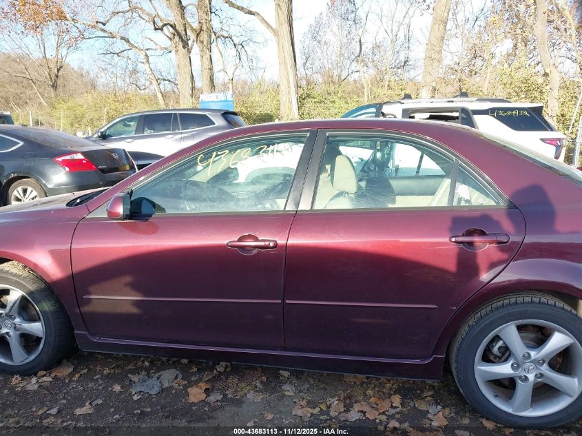 2008 Mazda Mazda6 I Sport Ve VIN: 1YVHP80C885M34070 Lot: 43683113