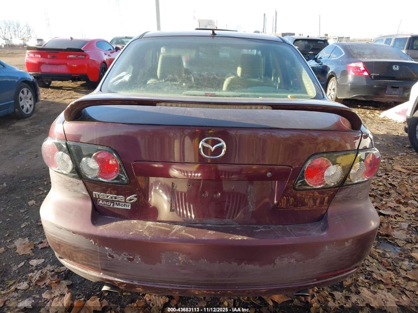 2008 Mazda Mazda6 I Sport Ve VIN: 1YVHP80C885M34070 Lot: 43683113