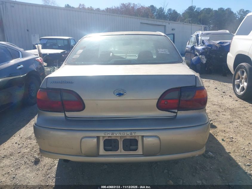 2003 Chevrolet Malibu VIN: 1G1ND52J83M691622 Lot: 43683133