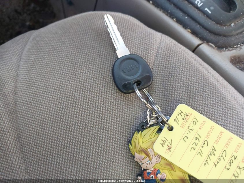 2003 Chevrolet Malibu VIN: 1G1ND52J83M691622 Lot: 43683133